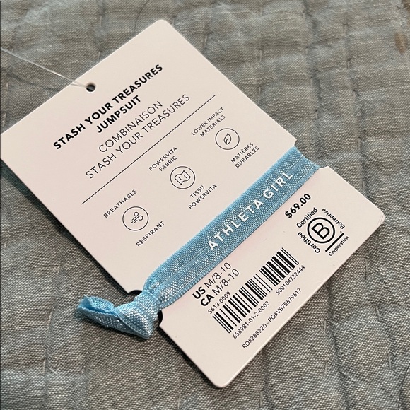 Athleta Girl Stash Your Treasures Jumpsuit, 8/10 - Picture 2 of 5